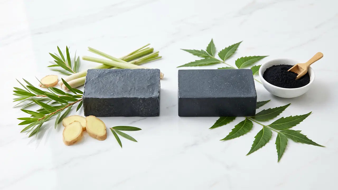 Charcoal Soap Benefits: King of the Forest vs Neem for Your Skin Type