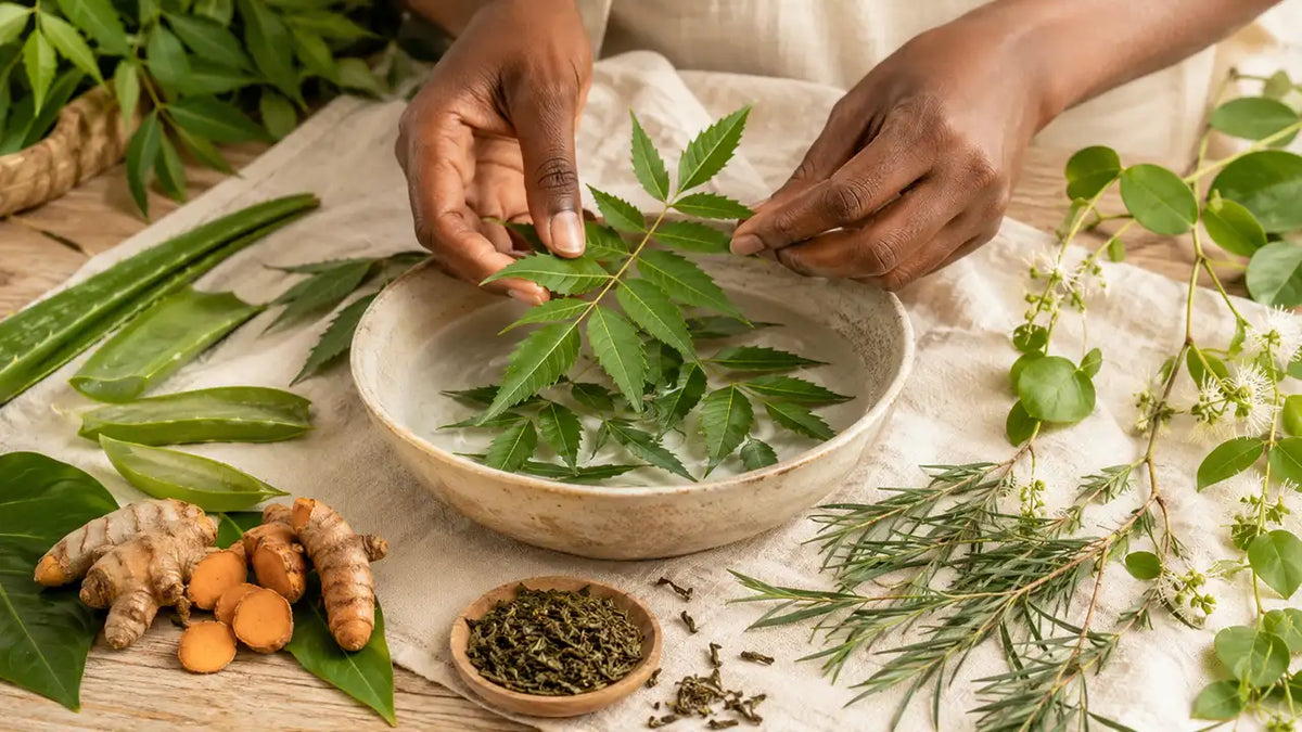 Best herbs for clear skin and acne-prone skin