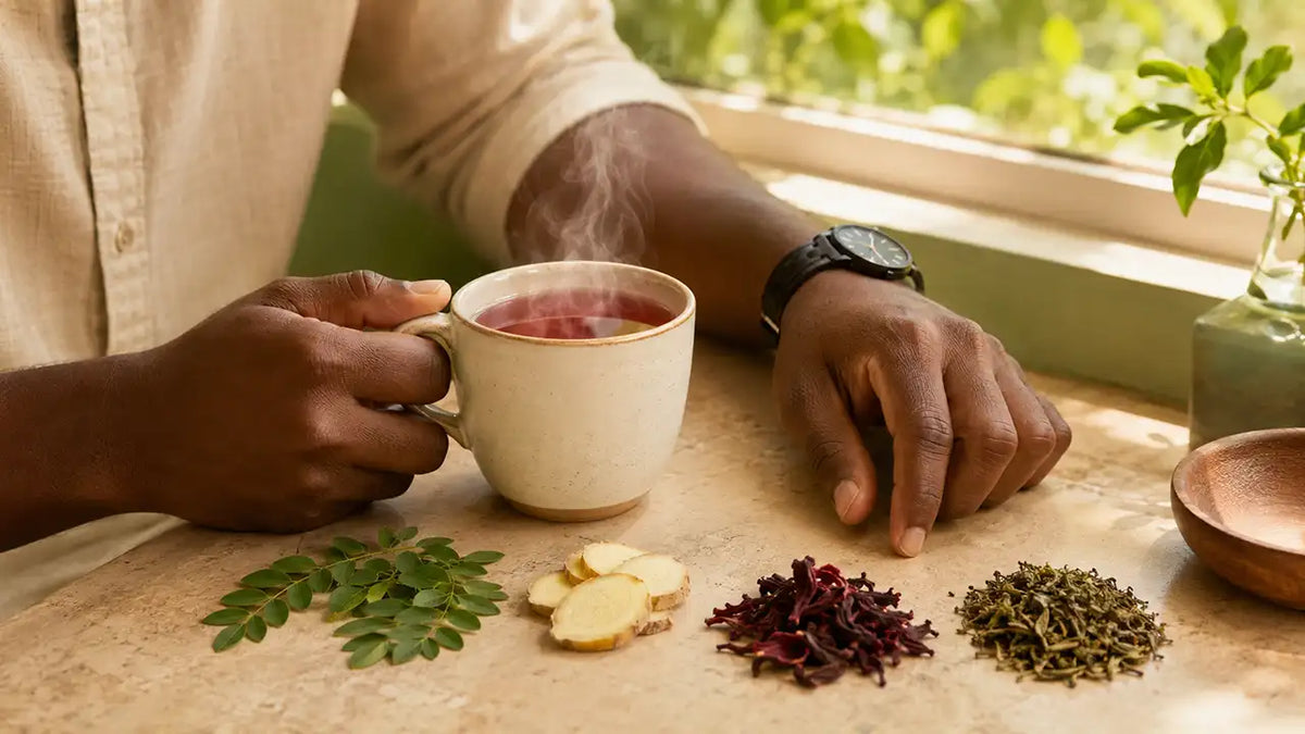 How herbal tea for energy without caffeine keeps you going
