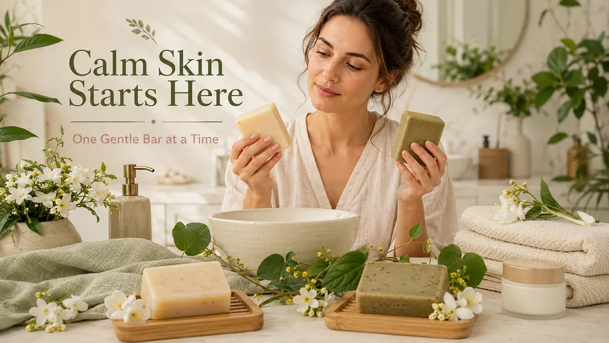 Best soap for sensitive skin, a gentle natural bar guide