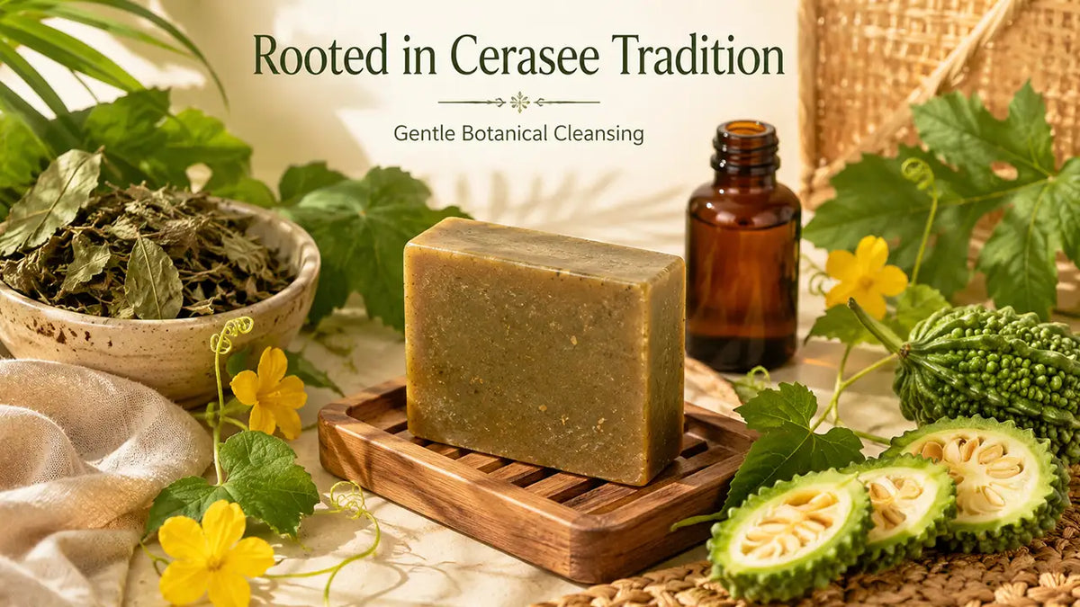 Cerasee soap benefits, Jamaican bitter melon soap for skin conditions