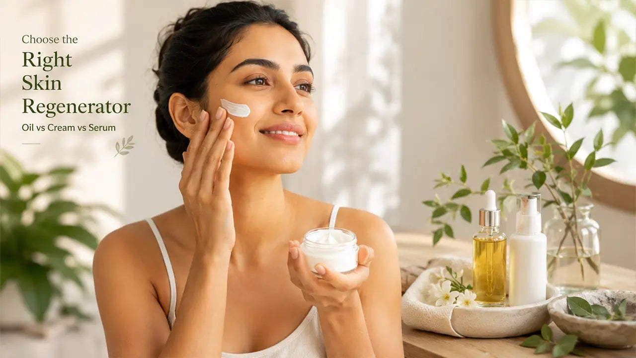 Skin renewal oil vs cream vs serum, which skin regenerator should you use
