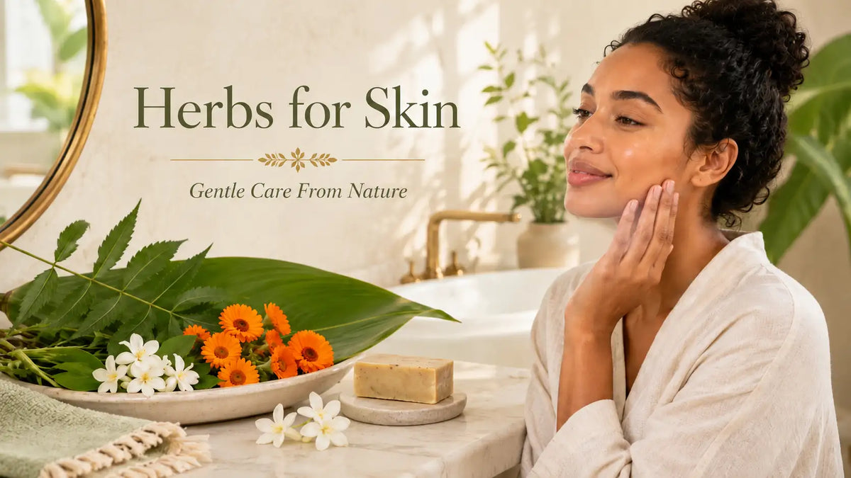 Herbs for skin, your natural glow guide that works