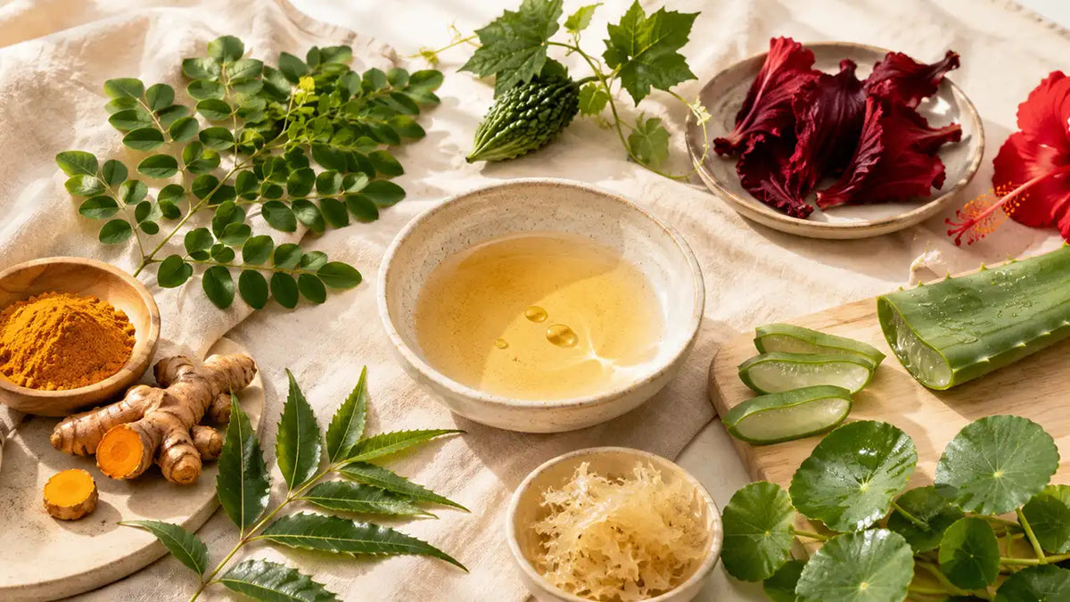 Best herbs for glowing skin, radiant even-toned skin the natural way