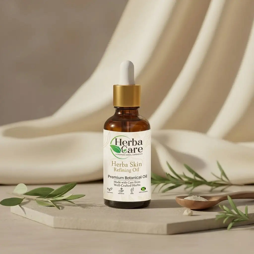 Herba Care Refining Oil: Herbal Face Oil for Acne-Prone Skin